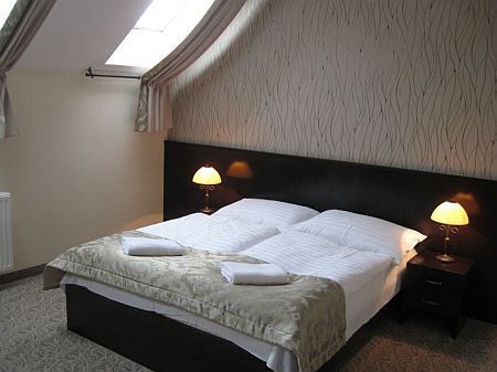 Alloggio a prezzo vantaggioso al hotel Narad Park in Ungheria, camera con letto matrimoniale