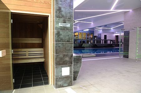 Sauna finlandese e piscina all'Hotel Eger-Park - hotel a 4 stelle a Eger