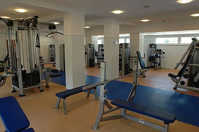 Sala fitness - hotel di wellness a Budapest - Holiday Beach