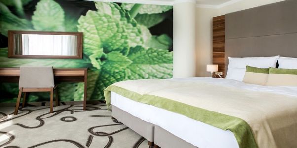 4* Ambient Hotel AromaSpa stanza con menta e sapore di menta