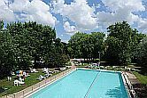 Wellness weekend a Hajduszoboszlo - Hotel Hoforras - piscina scoperta per nuotare a Hajduszoboszlo