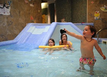 Pisicna per i bambini a Zalakaros - Hotel Mendan Zalakaros con complesso acquatico